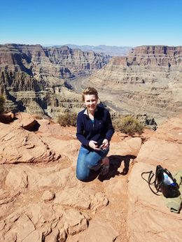 Photo of Small-Group Grand Canyon West Rim Day Tour from Las Vegas In front of the Colorado River - July 2016