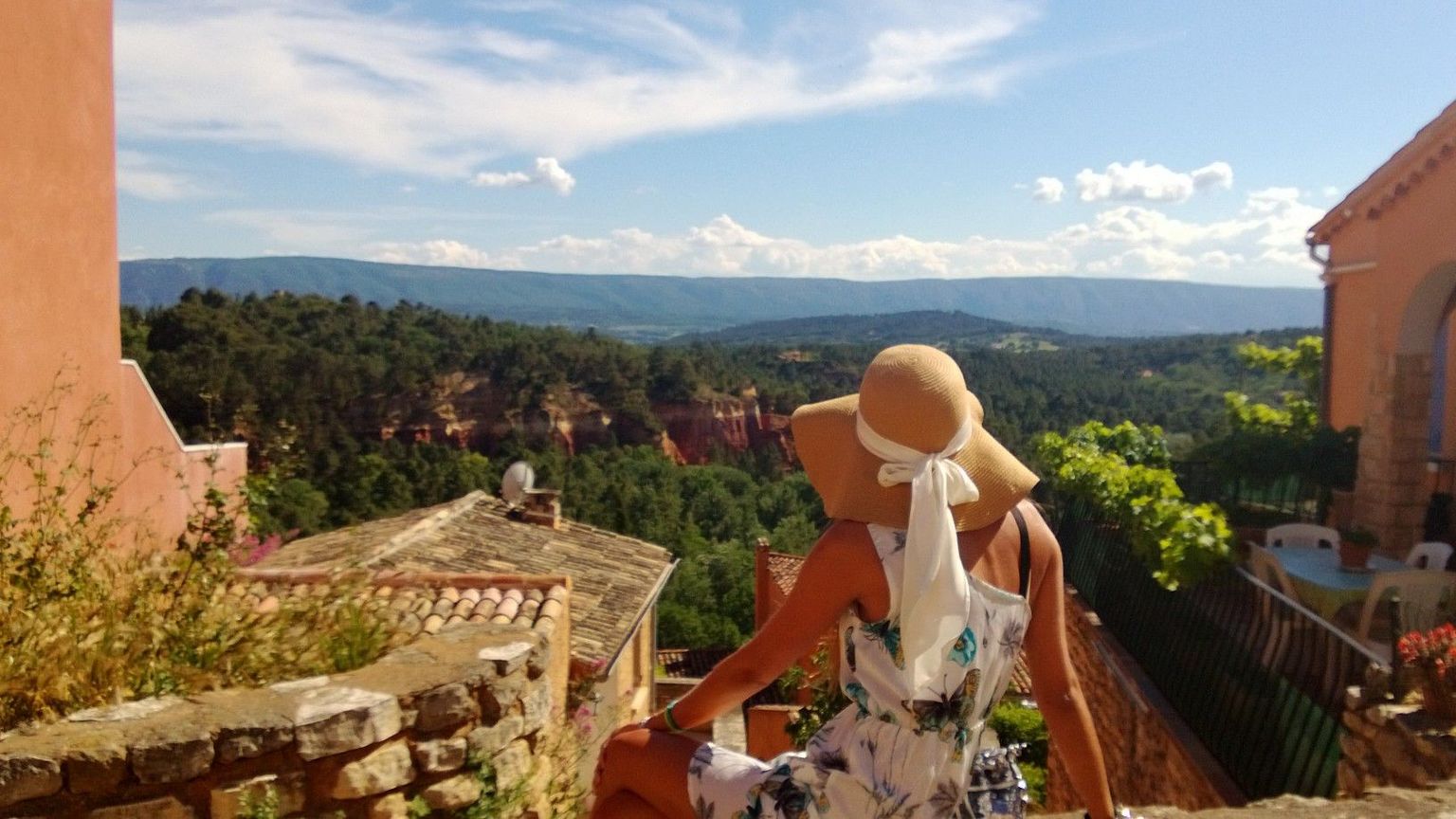 Overlooking the Valley of Avignon