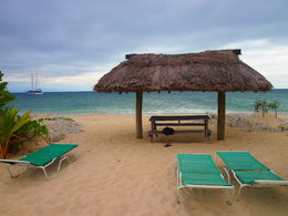 Photo of Relaxing on the island You can see the ship in the distance, and we relaxed on the small island. , Monica M - July 2014