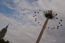 Photo of Oktoberfest 8 I thought it was just about beer. Actually, it's about drinking loads of beer then riding some crazy carnival whirlygig and chundering on the crowds down below from a fabulous height... - July 2010