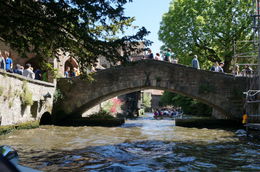 Photo of One of the many bridges The boat ride was a highlight of the visit, allowing us to see Bruges from a different perspective. , France P - June 2015