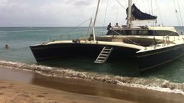 Photo of Catamaran Party Cruise to Nevis from St. Kitts Catamaran Party Cruise to Nevis from St. Kitts - October 2011