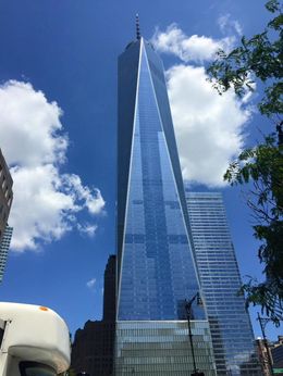 Photo of Freedom Tower Another welcomed and just-long-enough stop at the 9/11 Memorial. Must-see. , Chris P - August 2016