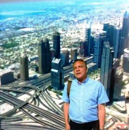 Photo of On Top of the World : Burj Khalifa on the 124th floor Andrew Smith. A wonderful view to remember and to visit again. , Andrew S - December 2012
