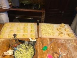 Photo of Our Pasta Assortment We made all types of pasta- Fettuccine, Gnocchi, and Ravioli. Learned a really great skill! , Debra M - September 2016
