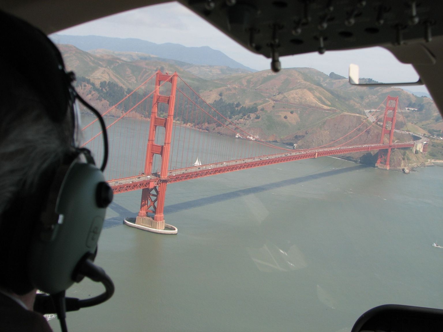 Getting close to the Golden Gate Bridge