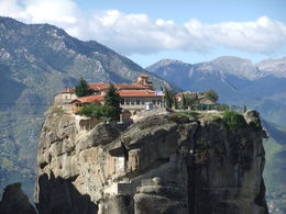 Photo of Mountain-top monastery at Meteora, Greece Photo taken during 2-day Meteora trip from Athens , Mario S - October 2013