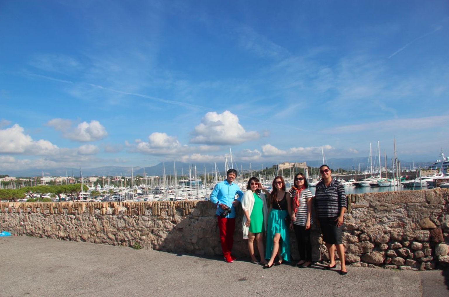 short visit Antibes town