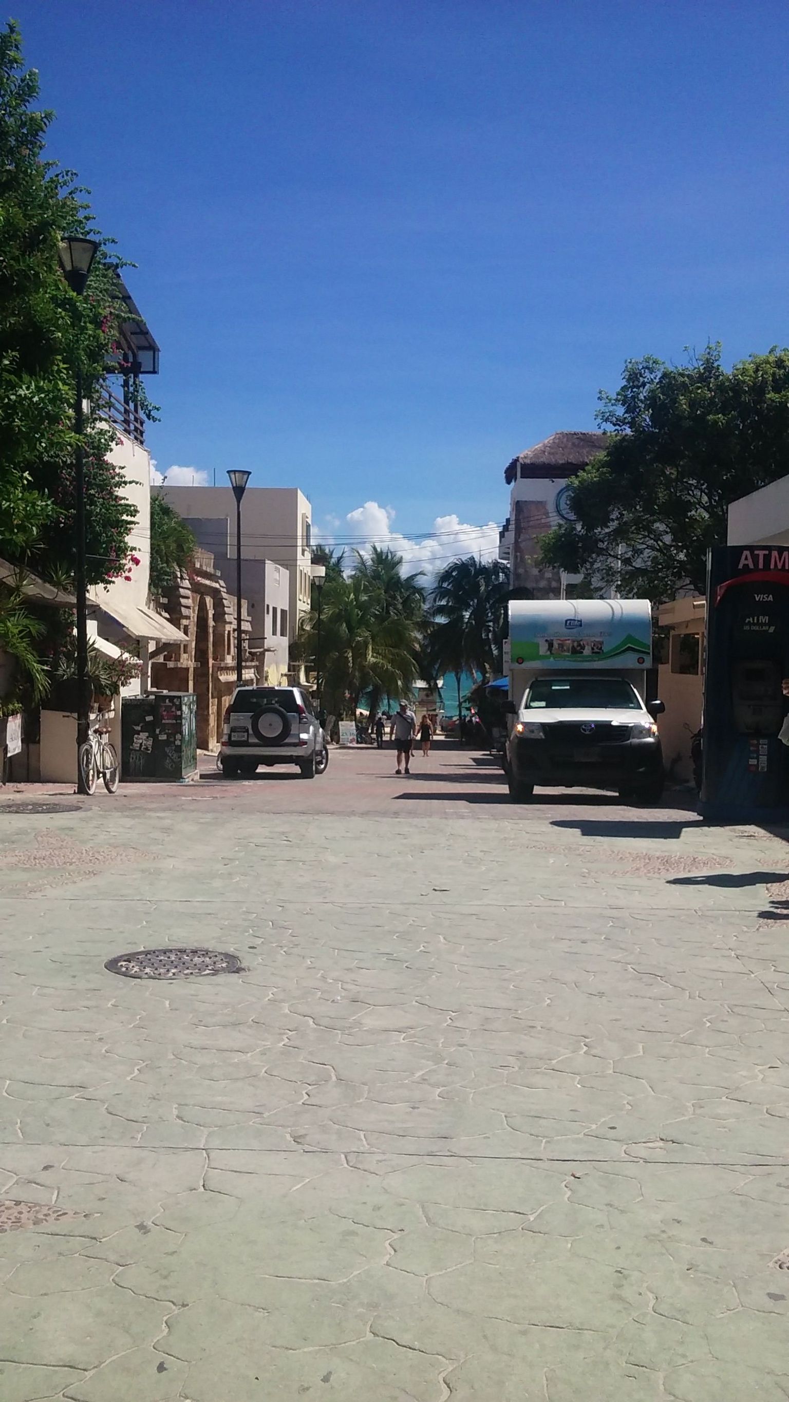 The streets of Cancun