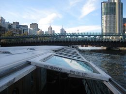 Photo of Yarra River Cruising the Yarra River on high tide. Tight fit under the bridges., Vanessa G - July 2008