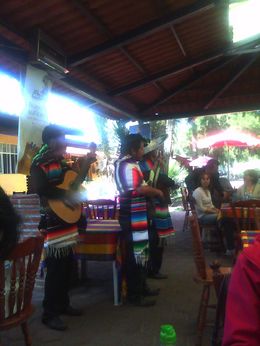 Photo of Mariachi Band at Lunch Cliche-yes it is everywhere in Mexico City where a tourist attraction is. , Thao E - November 2012