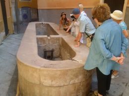 Photo of Small-Group Nice Food Tour The history is rich, and our guide showed us some out-of-the way points of interest, like this ancient public laundry basin. , Boris G - September 2015