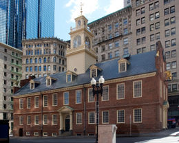 Photo of Boston, Old State House The Old State House in Boston. Oldest surviving public building in Boston, site of the Boston Massacre, currently a museum within the Boston National Historical Park & one of the museums on the ... - May 2011