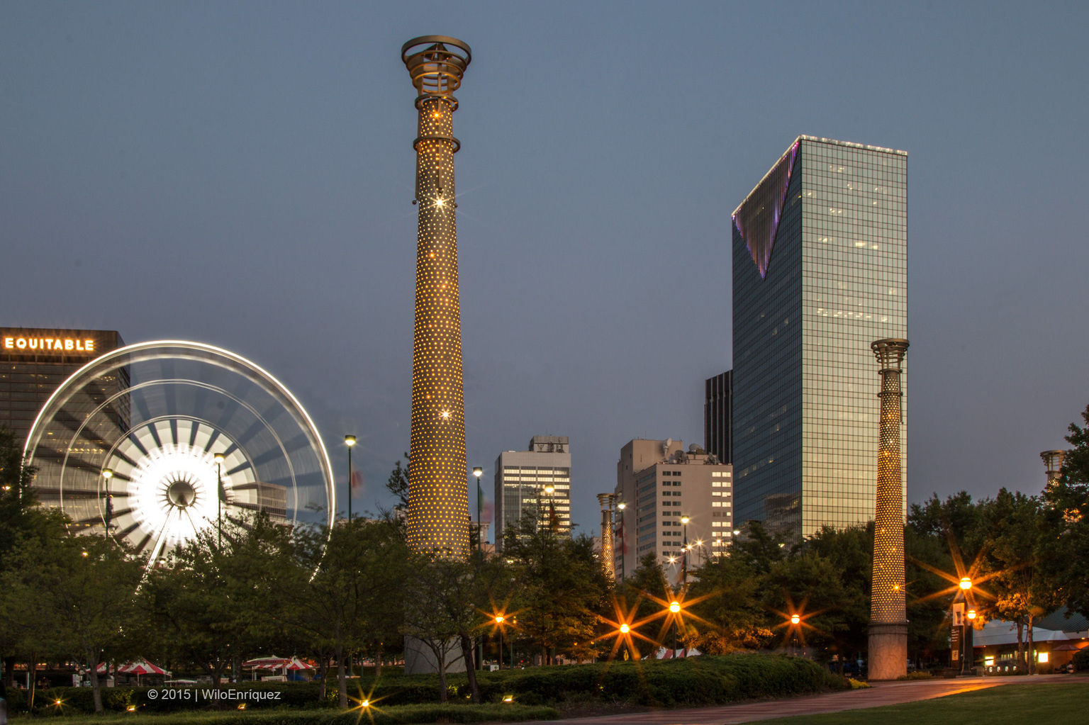 Sunset @ Atlanta Downtown