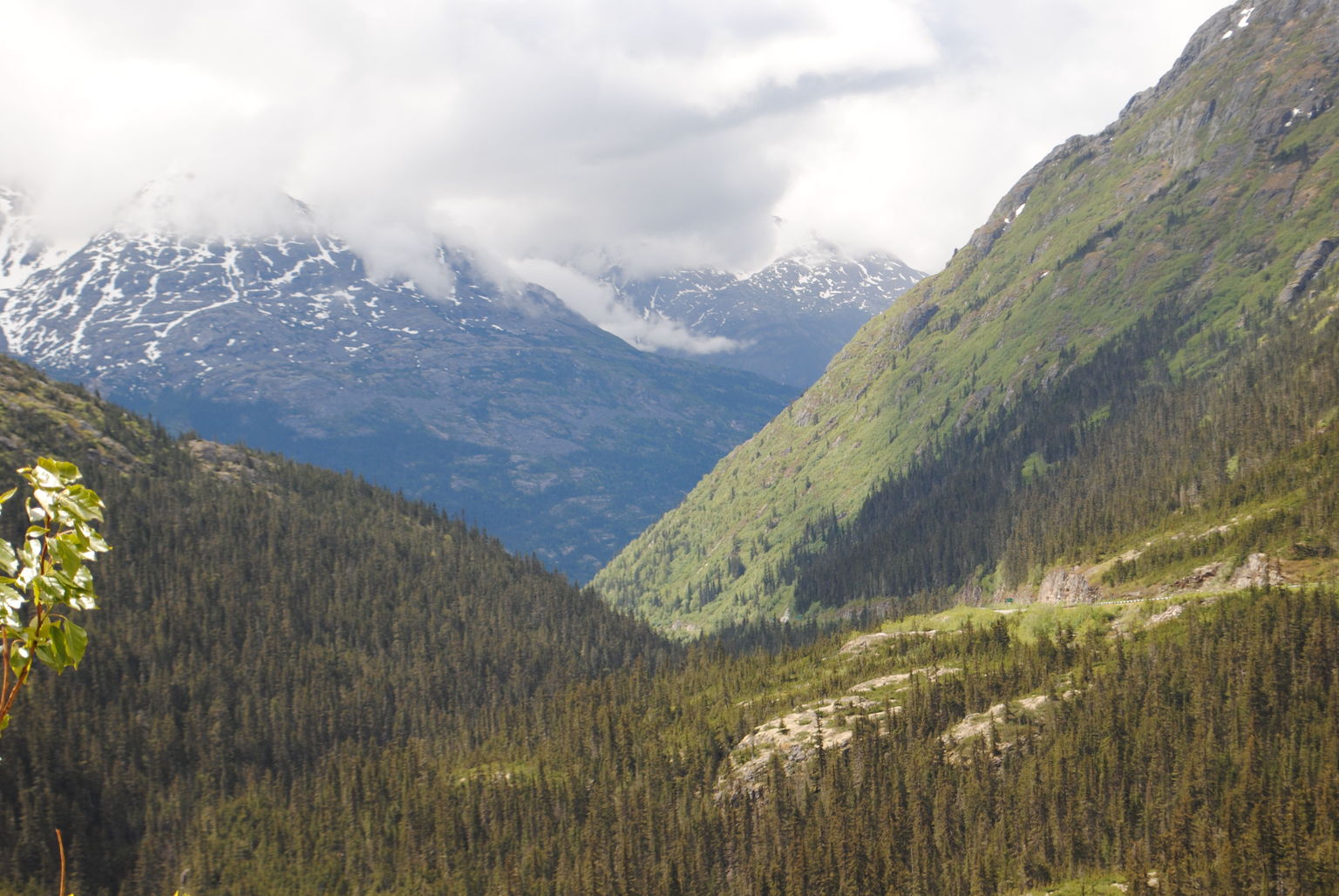 View alongside the Klondike Trail