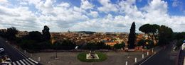 Photo of View Over Rome from the Villa Borghese the viewpoint at the end of the tour, at which Uberto gave a conclusive and concise history of each part of this fantastic skyline. , Carol M - July 2014