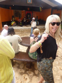 Photo of Great Music and Vibe Enjoying the sounds of the Band that played as we entered the Bob Marley Experience , Chanel P - March 2013