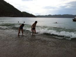 Photo of Teen on the beach My daughters were on beach after their snorkeling tour guide. June was rainy season, but not bad you still can enjoy the beach. , Jennied7331 - June 2015