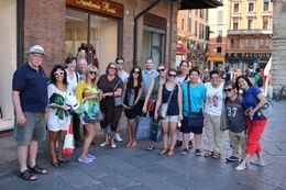 Photo of Tour to Bologna, initial group from Rome, after some left to join others. Tell us who's in the photo, what you were doing etc. , Charo - September 2015