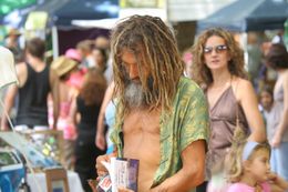 Photo of Just browsin' The range of products at Bangalow's Market is incredible. Fruit, vegetables, meat, natural body products, musical instruments, clothing, jewelry... all from local vendors and all things you won't ... , ROD C - January 2011