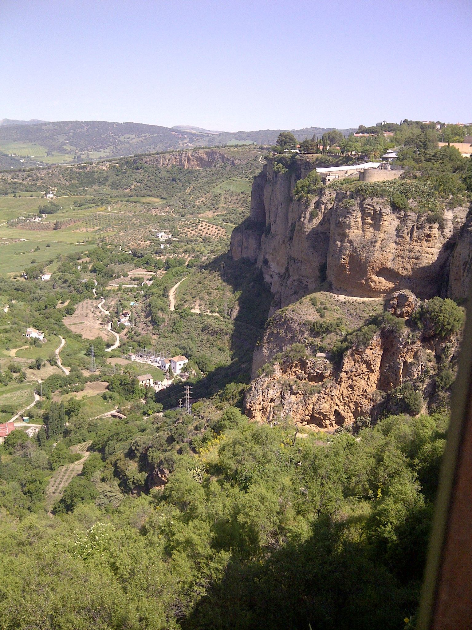 View of the El Tajo Gorge, Ronda