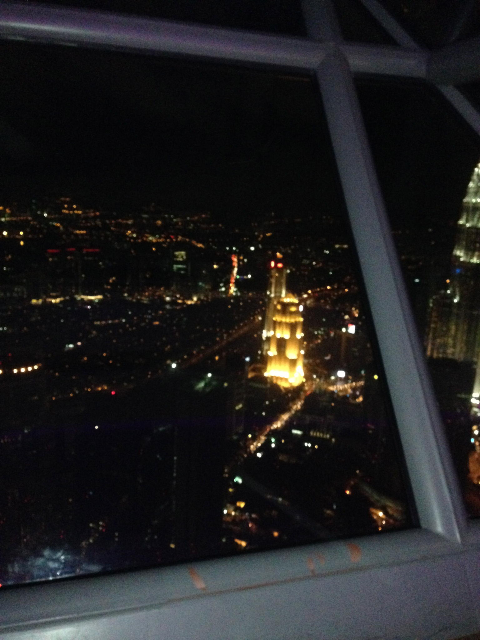 A sample of the view from Atmosphere 360.