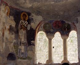 Photo of Fresco in the Church of St.Nicholas One of the frescos in the Church of St.Nicholas, Agnes R - June 2010