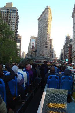 Photo of Night Tour by CitySights, Open-air Bus Don't do it in cold weather or if there is a chance of rain. You will be miserable. , Laurie - May 2013