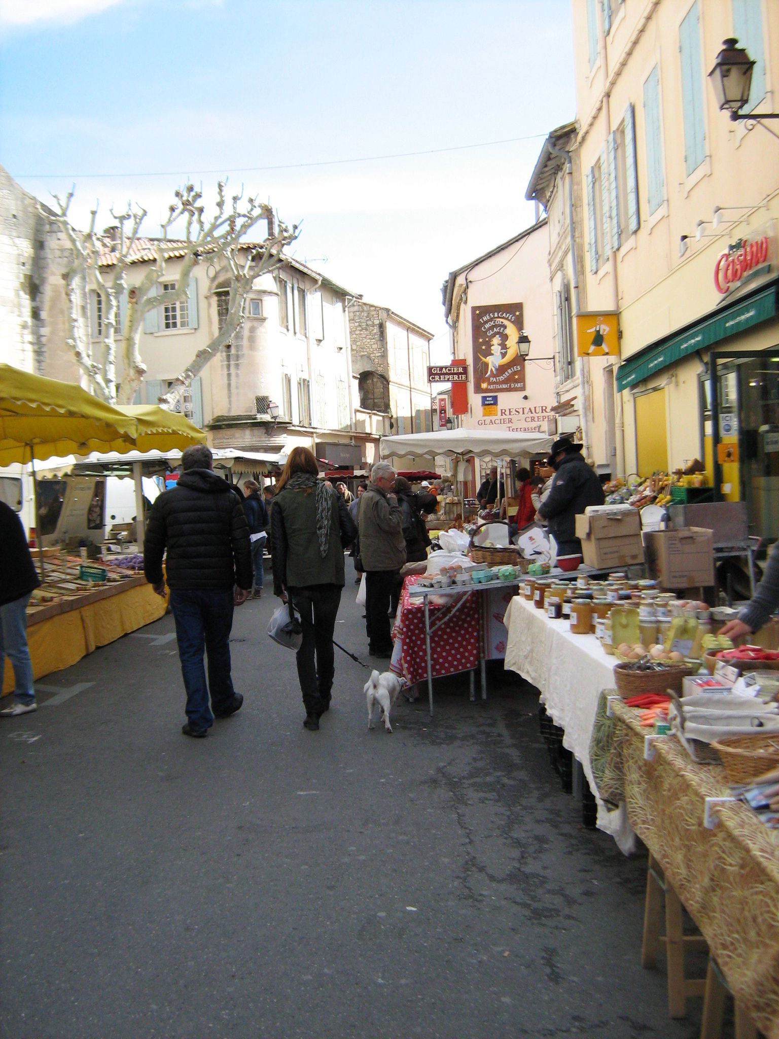 market in Saint Remy