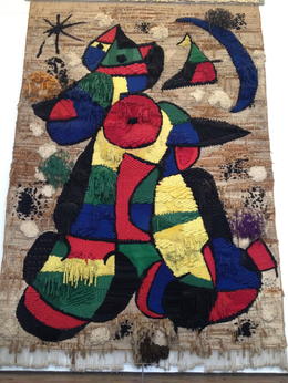 Photo of La Fundacion Joan Miro The tapestry above was the single most impressive piece in the museum. , Lucho - September 2016