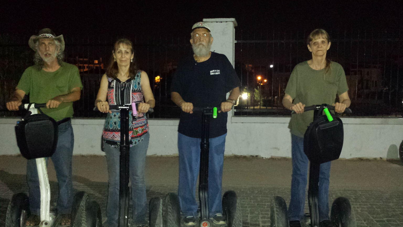 Segway after dark