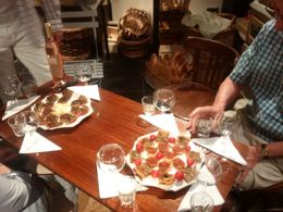 Photo of Small-Group Nice Food Tour After an olive-oil tasting, we enjoyed our lunch of assembled delights. , Boris G - September 2015