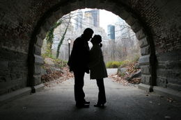 Photo of Sanchez/Central Park December 2010 This picture captured what was really in my heart...Finally had our honeymoon after 9 years of marriage! , MICHAEL and RACHEL - December 2010