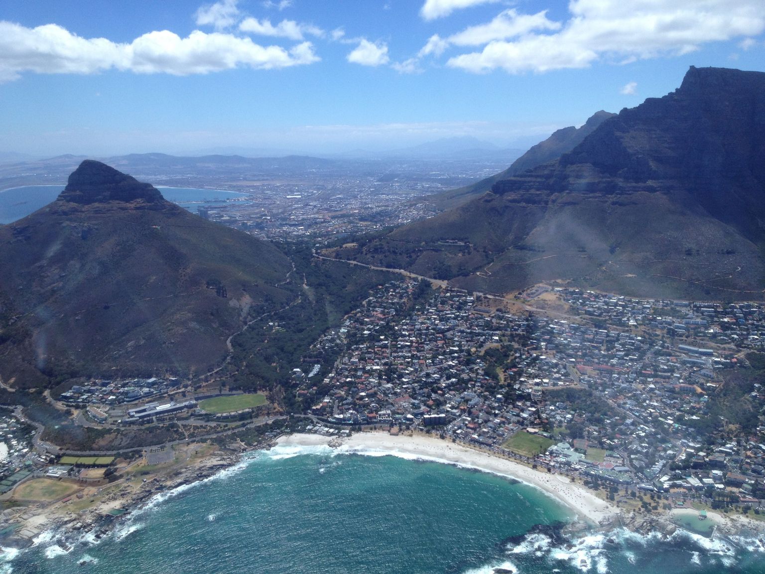 Beach and Mountain