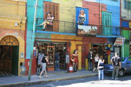 Photo of Colors of Caminito, Tango Town Caminito: Part of the colorful area where the Tango began, Wayne O - November 2008