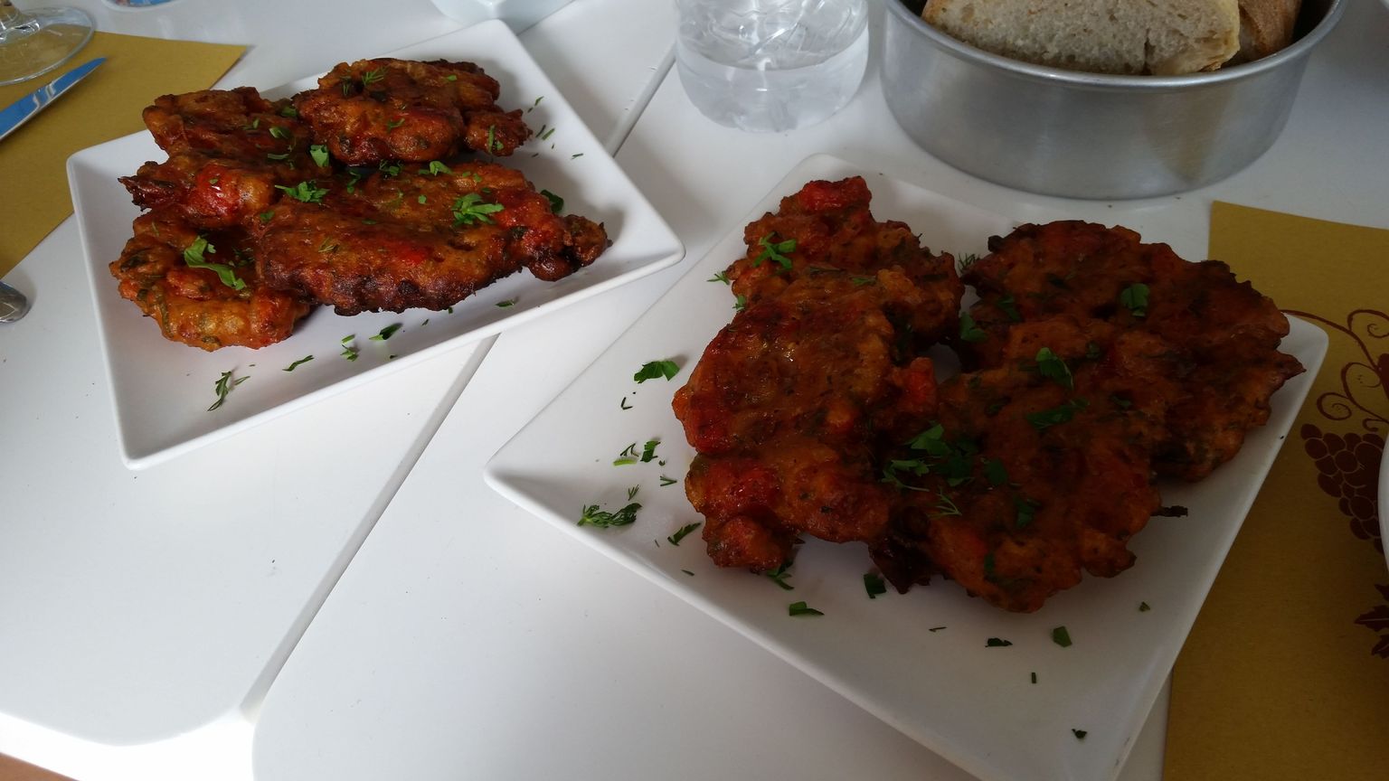 Tomato Fritters