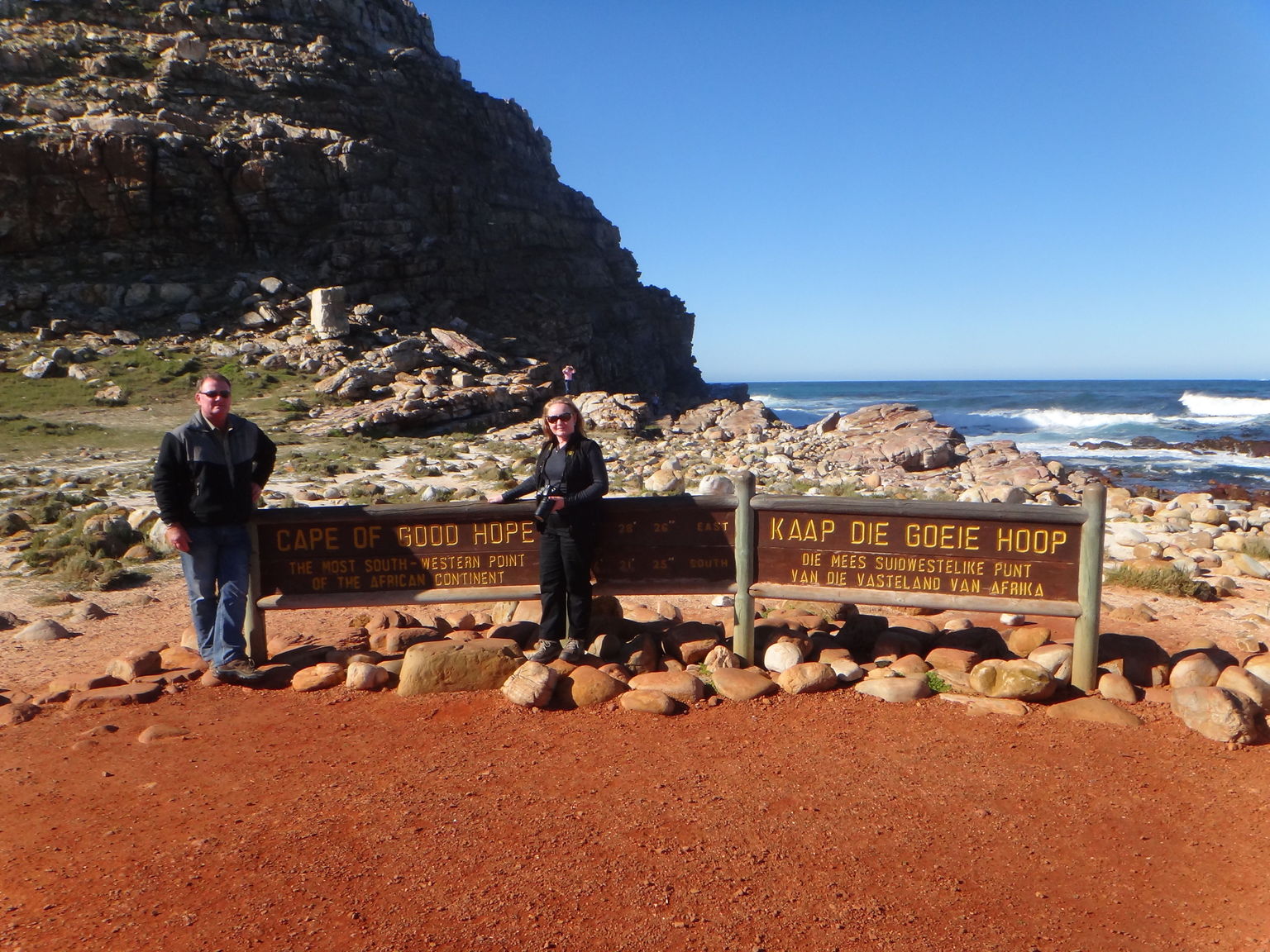 At the Cape of Good Hope