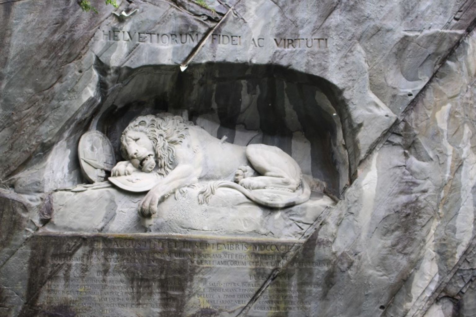 Lion monument
