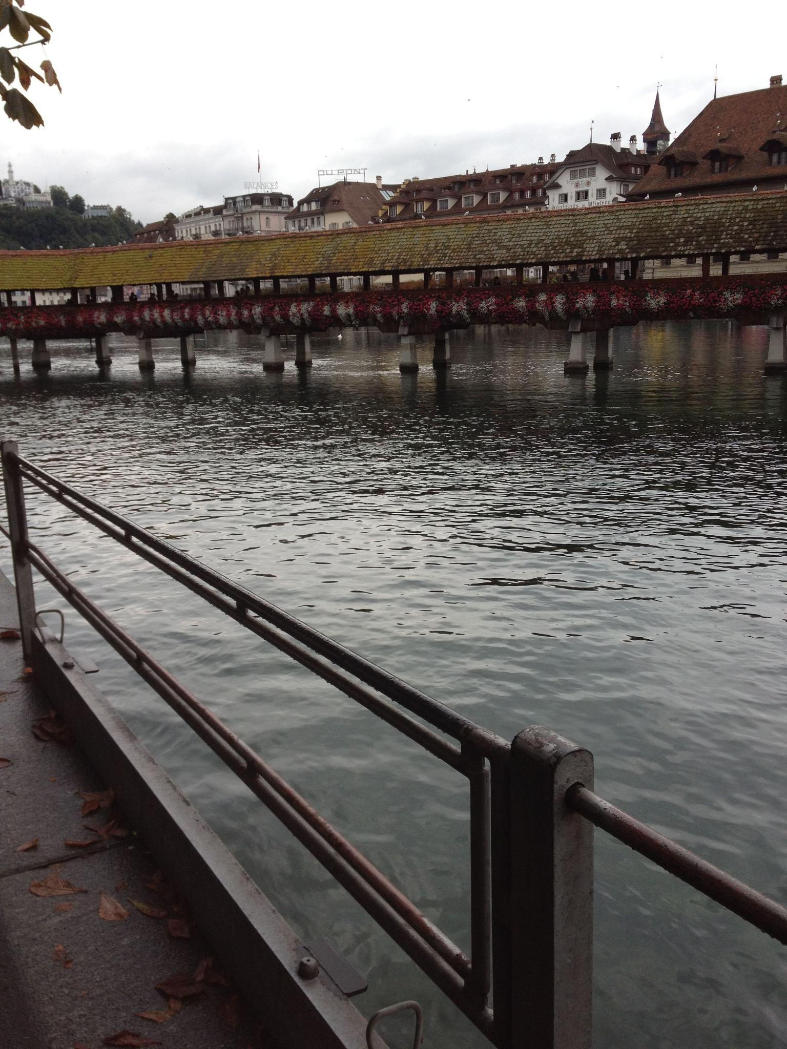 Footbridge in Lucerne