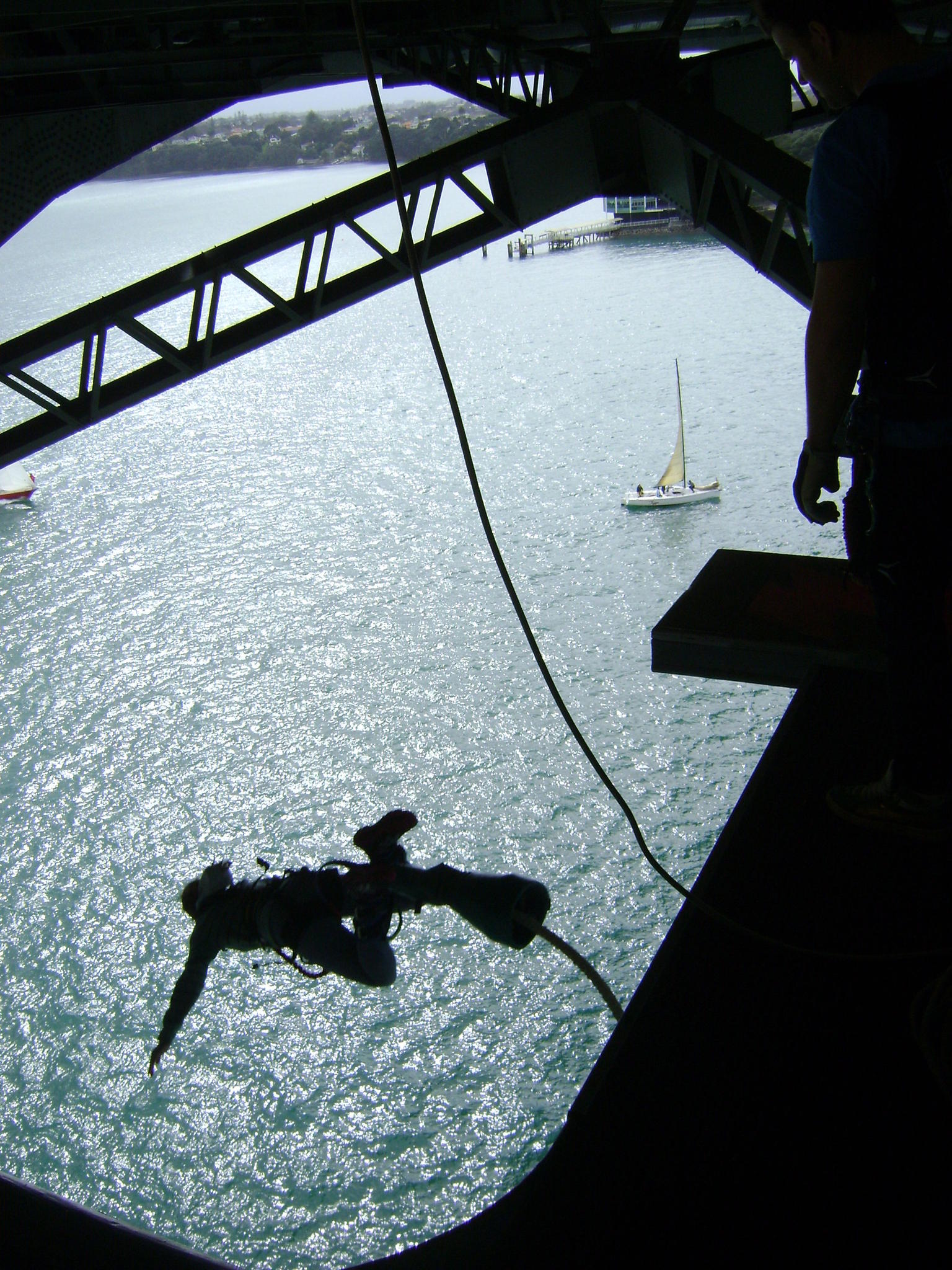 Jumping off the Auckland Bridge!