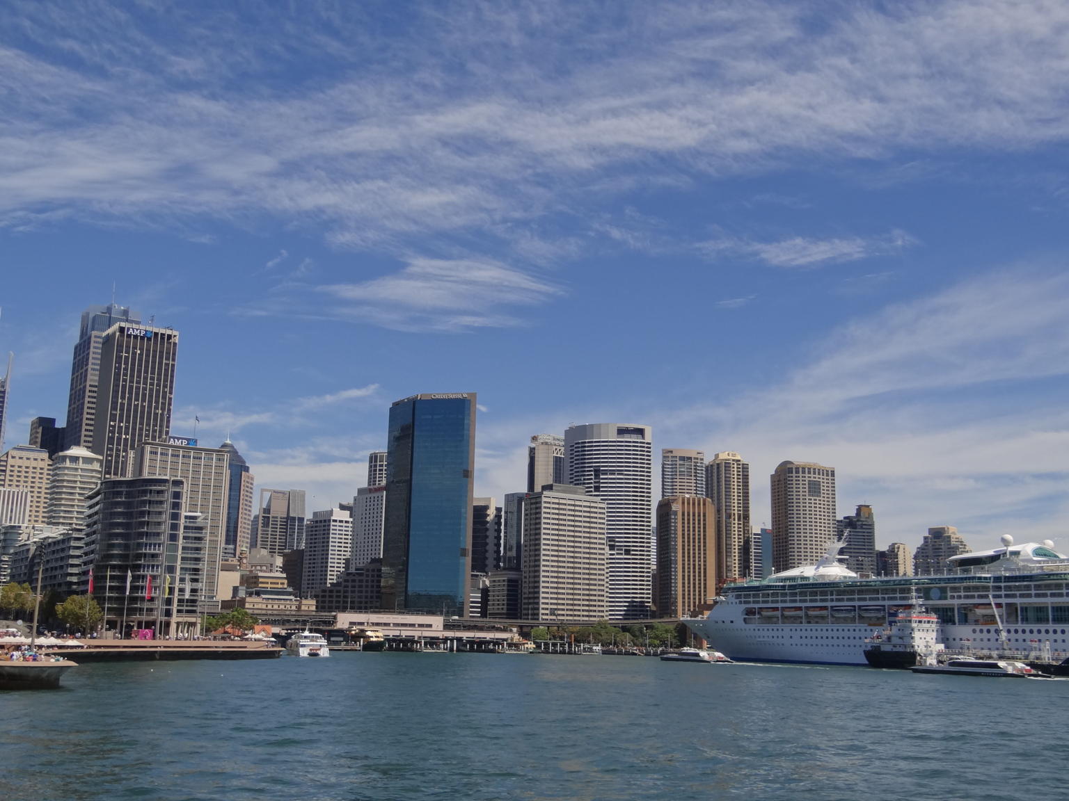 Sydney Harbour viewed from the harbour cruise ship