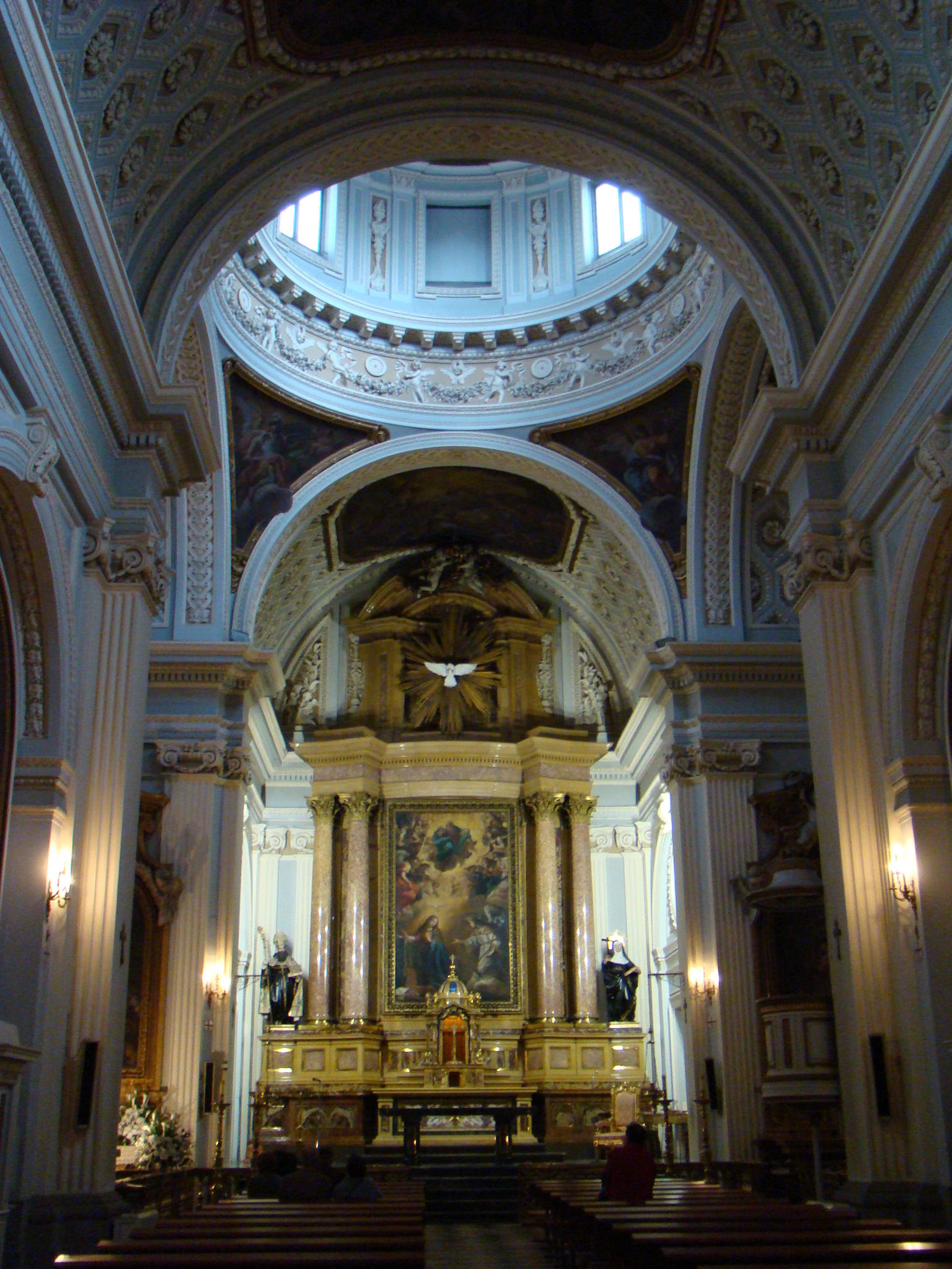 A small church in central Madrid