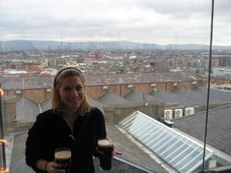 Photo of Drinks at the Gravity Bar We had a cloudy day, but you could still see all over Dublin up at the Gravity Bar while enjoying your Guinness, Kathryn V - February 2010