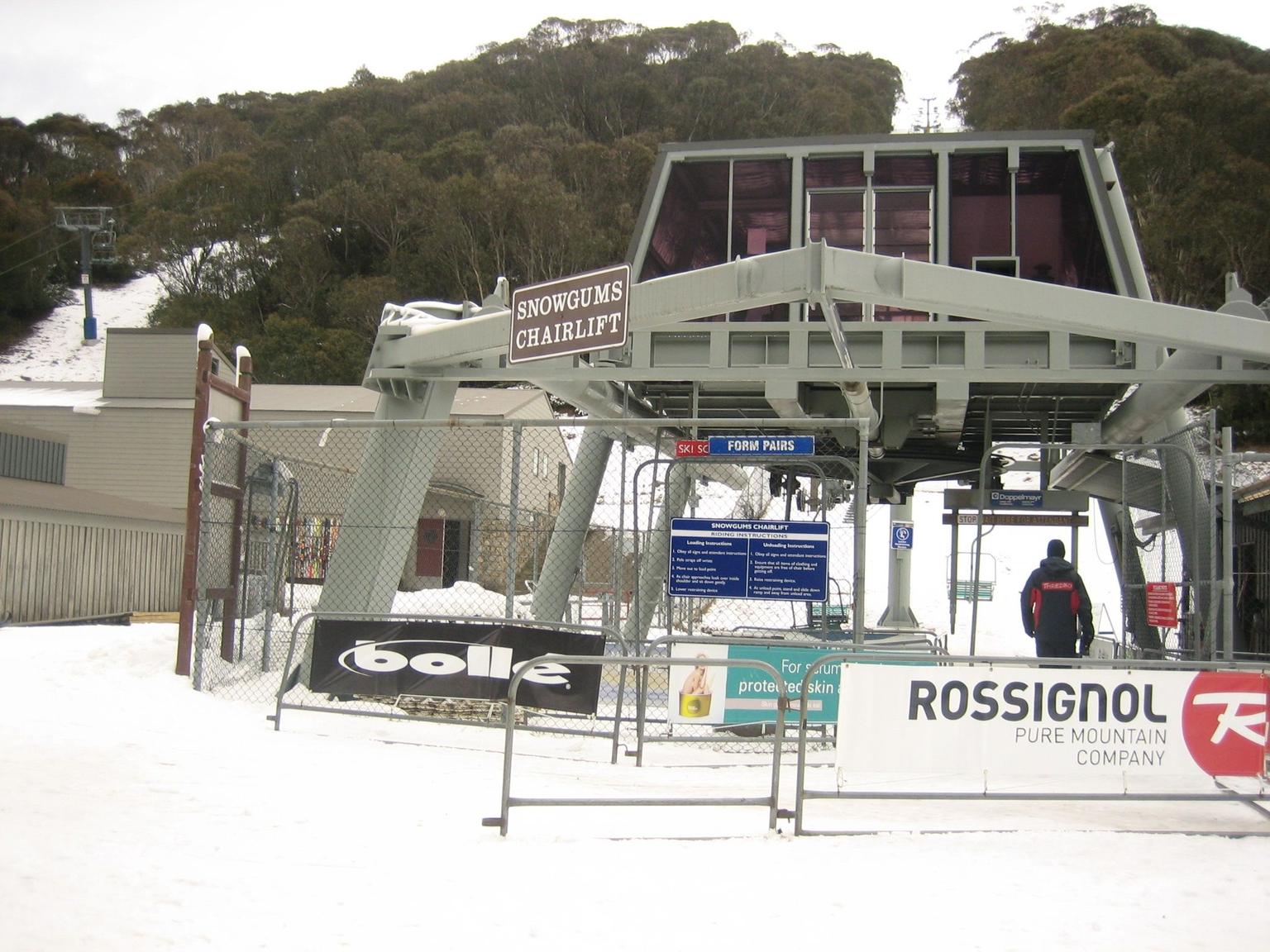 Showgums chairlift