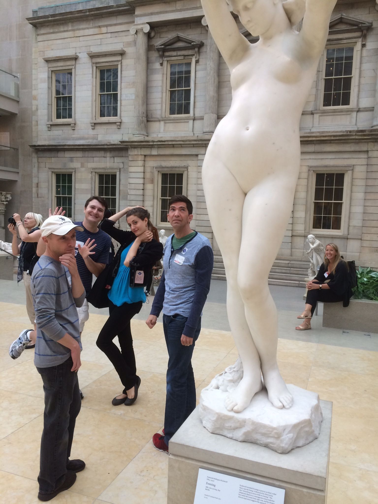 Photobombing the Met