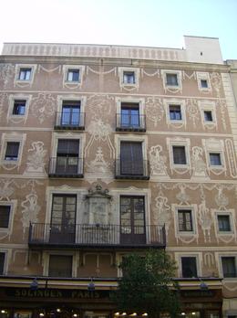 Photo of Building Detail along Tapas Evening Walking Tour This building illustrates some of the exterior architectural detailing that we got to learn about on the walking tour, it wasn't all about food! , loriclaus2000 - September 2016