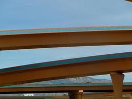 Photo of Freeways are Prettier in New Mexico I took this picture as we were driving under these overpasses just outside of Albuquerque. Why can't all freeways be this pretty? , JackieD - March 2011