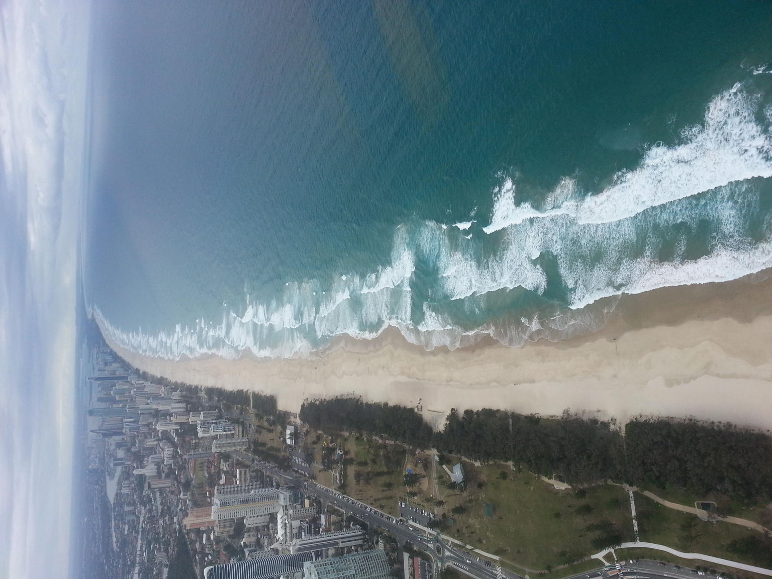 Gold Coast from the air