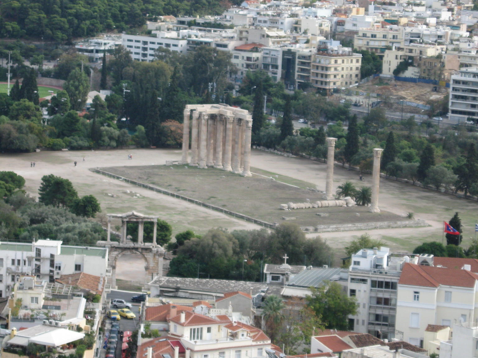 Hadrian's Arch and Temple of Zeus