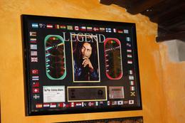 Photo of Bob Marley Records Part of a room dedicated to all of Bob's records, Louise M - November 2009